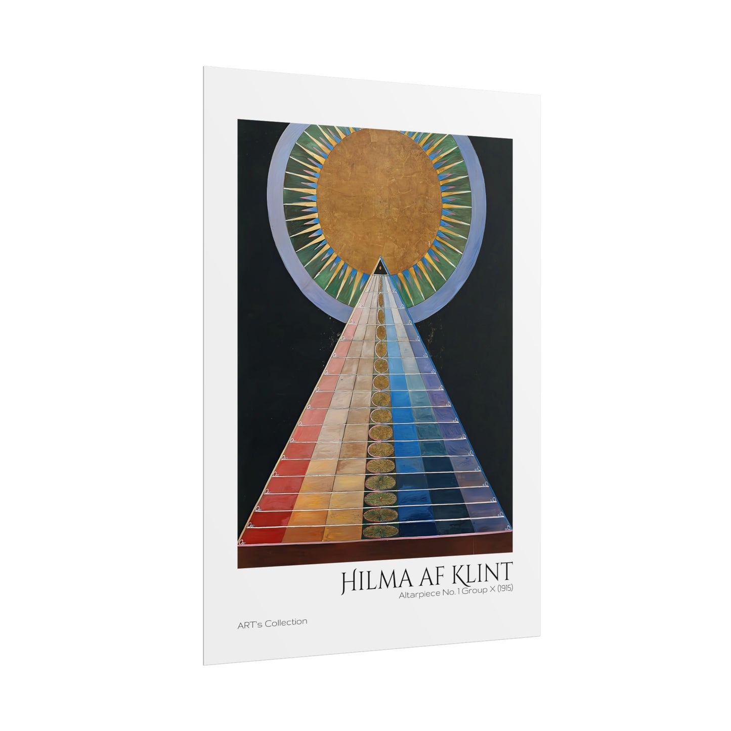 Altarpiece No. 1 Group X (1915) by Hilma af Klint  / Affiche imprimée - Série ART's Collection