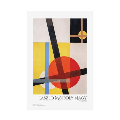 Am 2 (1925) by László Moholy-Nagy / Affiche imprimée - Série ART's Collection