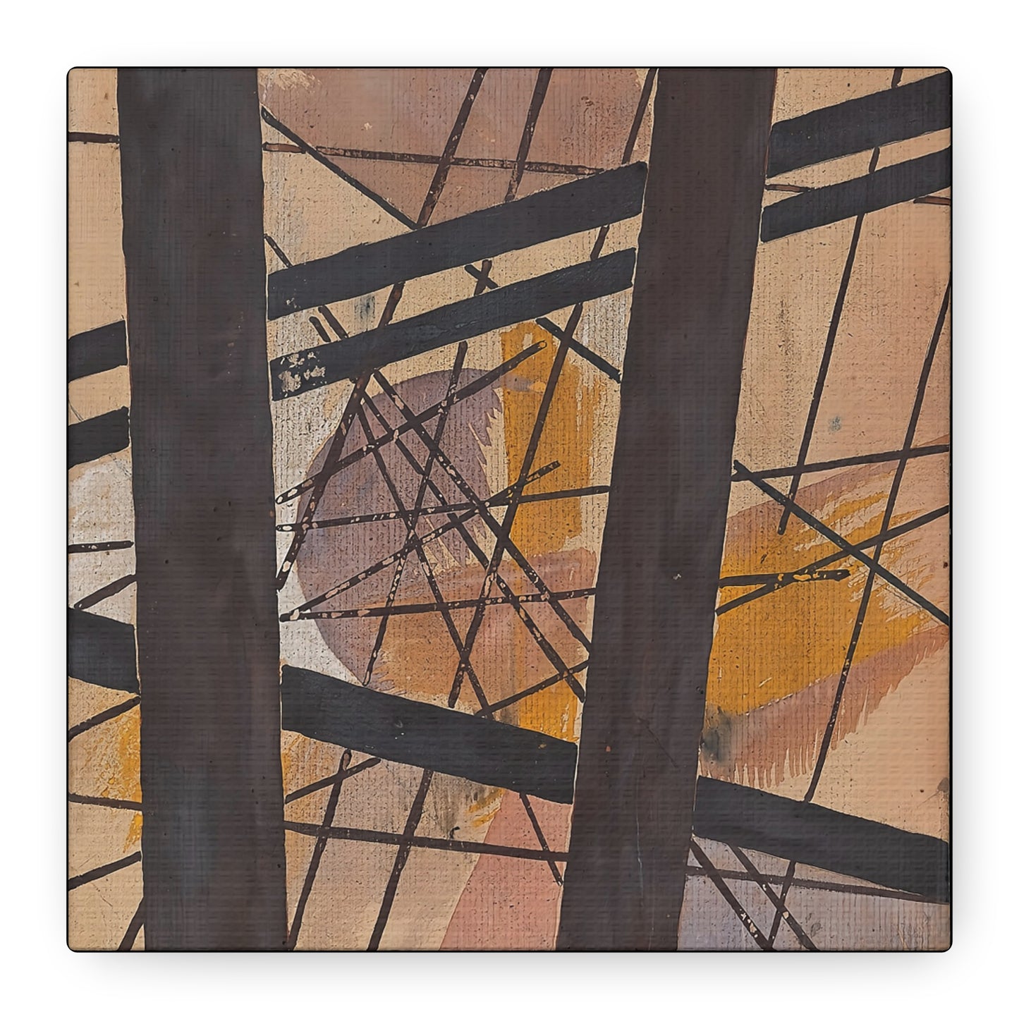 Raum-Kraft Komposition (1921-22) by Lyubov Popova  / Reproduction Fine Art sur Toile /  Epaisseur 3.2 cm - 1.25 inch