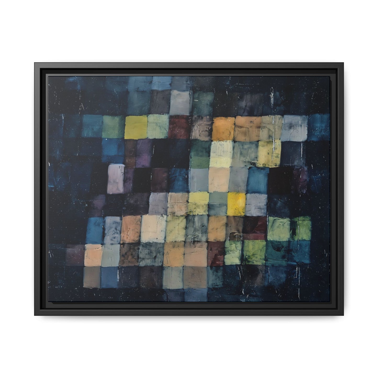 Old sound (1925) ) by Paul Klee  / Toile encadrée sur caisse américaine