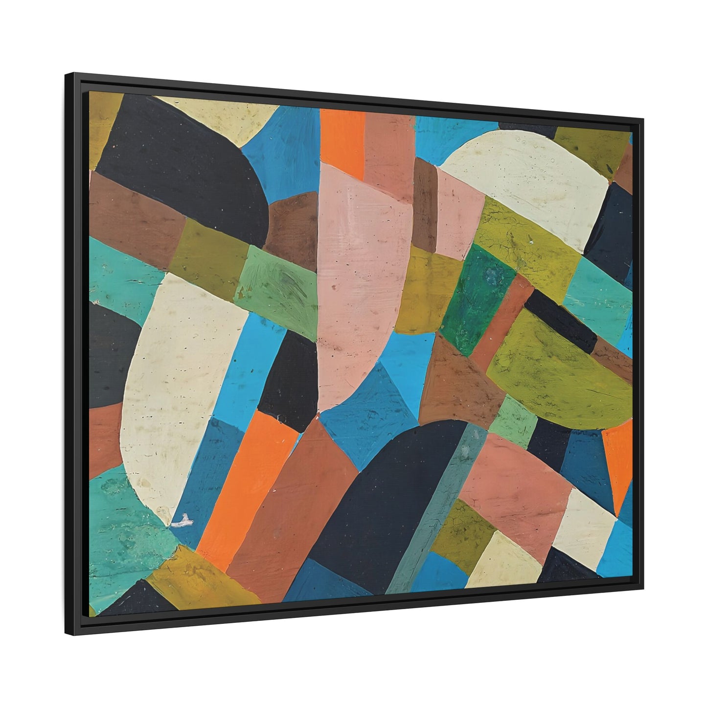 Petite Composition (Circa 1937)  by Otto Freundlich / Toile encadrée sur caisse américaine