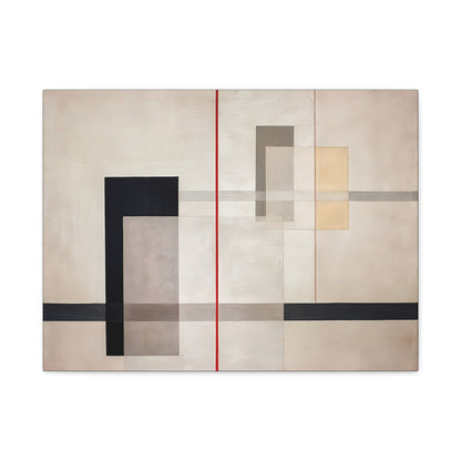 K VII (1922) by  László Moholy-Nagy  / Reproduction Fine Art sur Toile / Flanc Large Epaisseur 3.2 cm - 1.25 inch