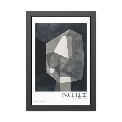 Rough-Cut Head (1935)  by Paul Klee / Affiche Encadrée série ART's Collection
