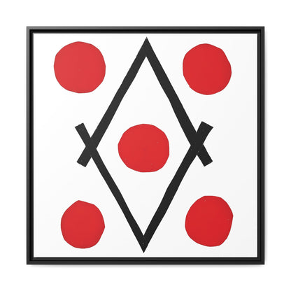 Losange (1946-1947) by Henri Matisse / Toile encadrée sur caisse américaine