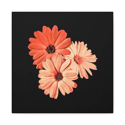 Collection Signature "FLORAL Numéro 6" sur Toile Fine Art sur Toile / Epaisseur 3,2cm - 1'25 po