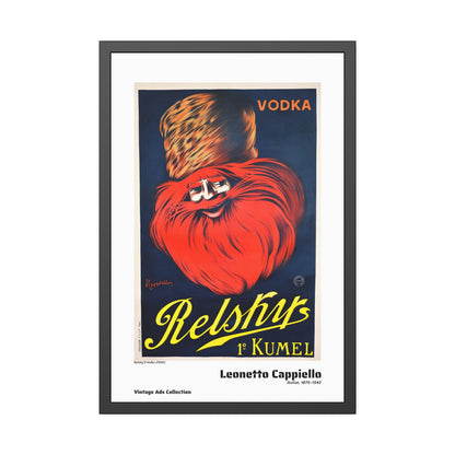 Relsky'S Vodka (1925) by Leonetto Cappiello / Affiche Encadrée Série Vintage Ads Collection