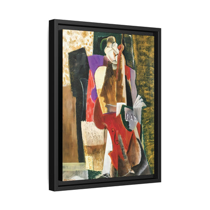 The Cellist (1917) by Max Weber  / Toile encadrée sur caisse américaine