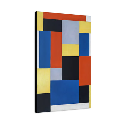 Composition XX (1920) by Theo van Doesburg  / Reproduction Fine Art sur Toile / Epaisseur 3.2 cm - 1.25 inch