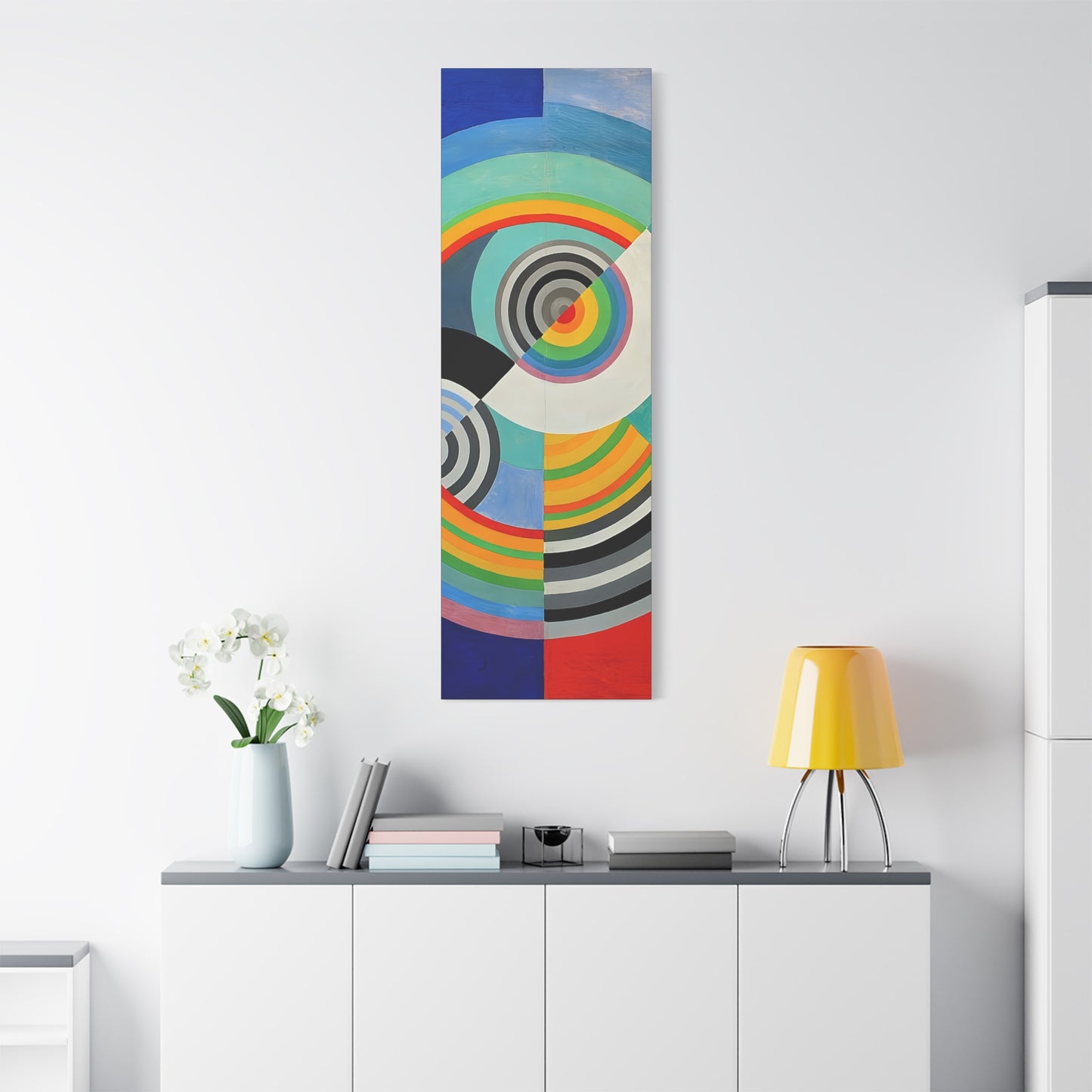 Rythme numéro 3 (1938) by Robert Delaunay / Reproduction Fine Art sur Toile / Epaisseur 3,2cm - 1'25 po