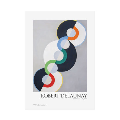Endless_Rhythm by Robert Delaunay / Affiche imprimée - Série ART's Collection