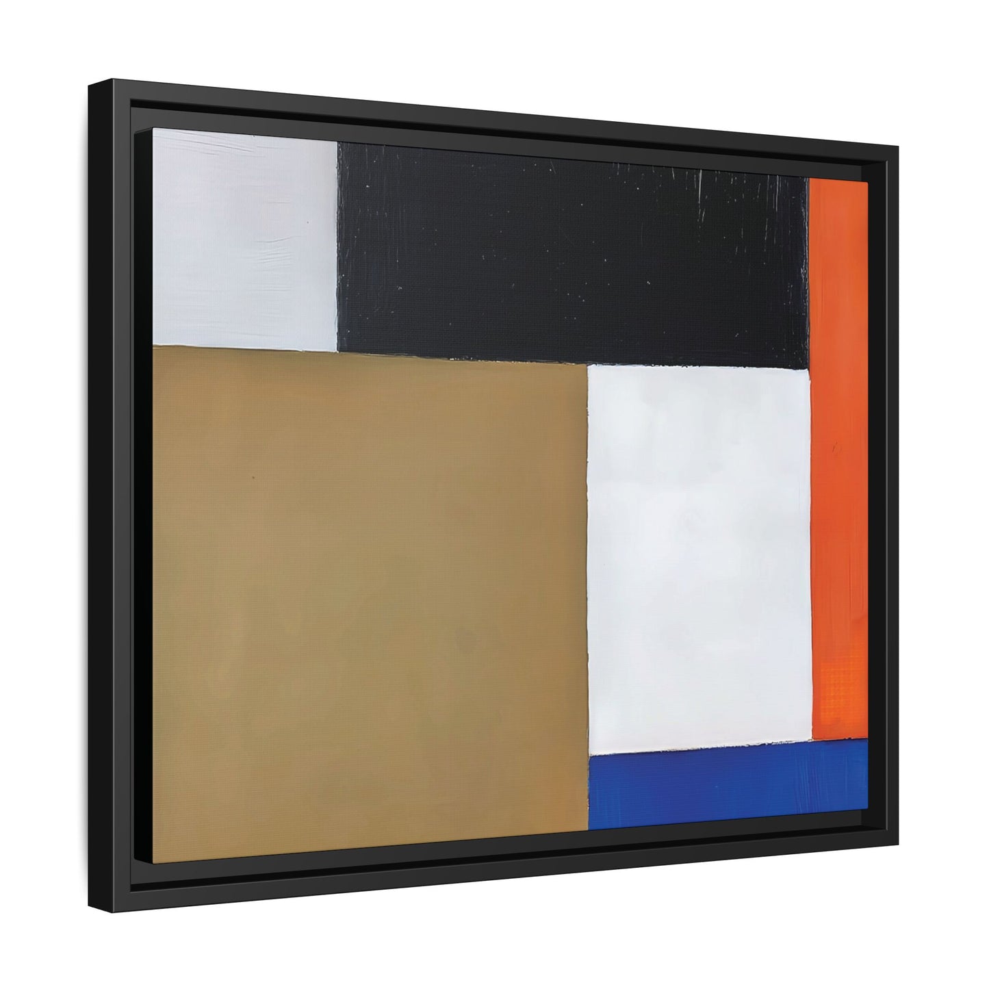 Composition (1923-1924) by Theo van Doesburg  / Toile encadrée sur caisse américaine