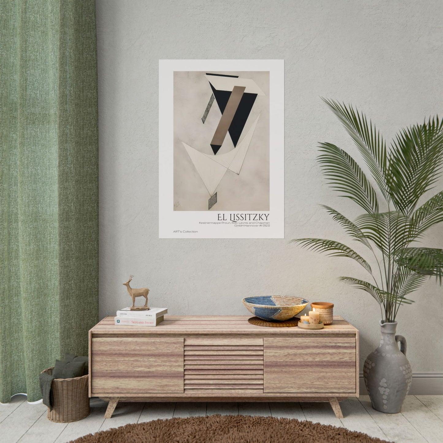 Kestnermappe Proun, Rob. Levnis and Chapman GmbH Hannover #4 (1923) by El Lissitzky / Affiche imprimée - Série ART's Collection