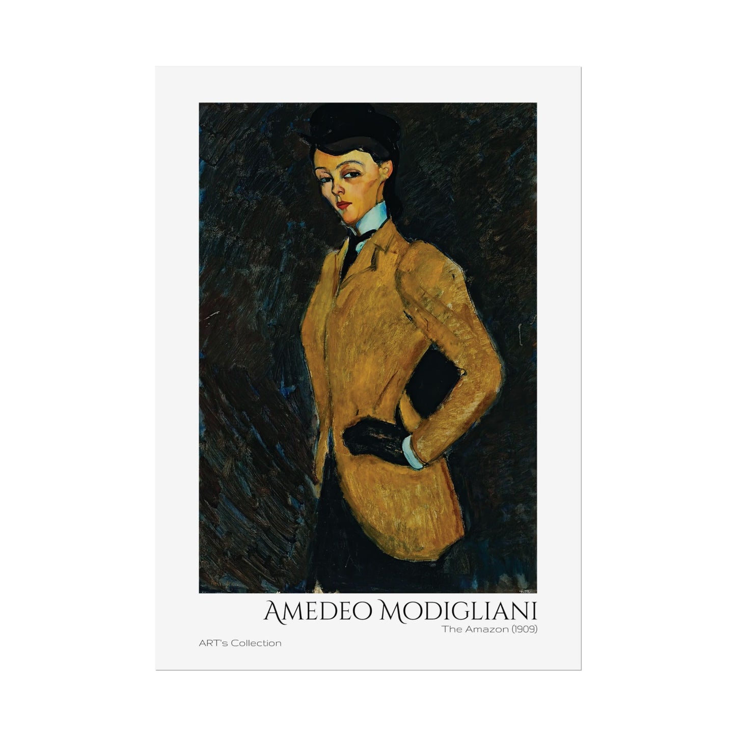 The Amazon (1909) by Amedeo Modigliani / Affiche imprimée - Série ART's Collection