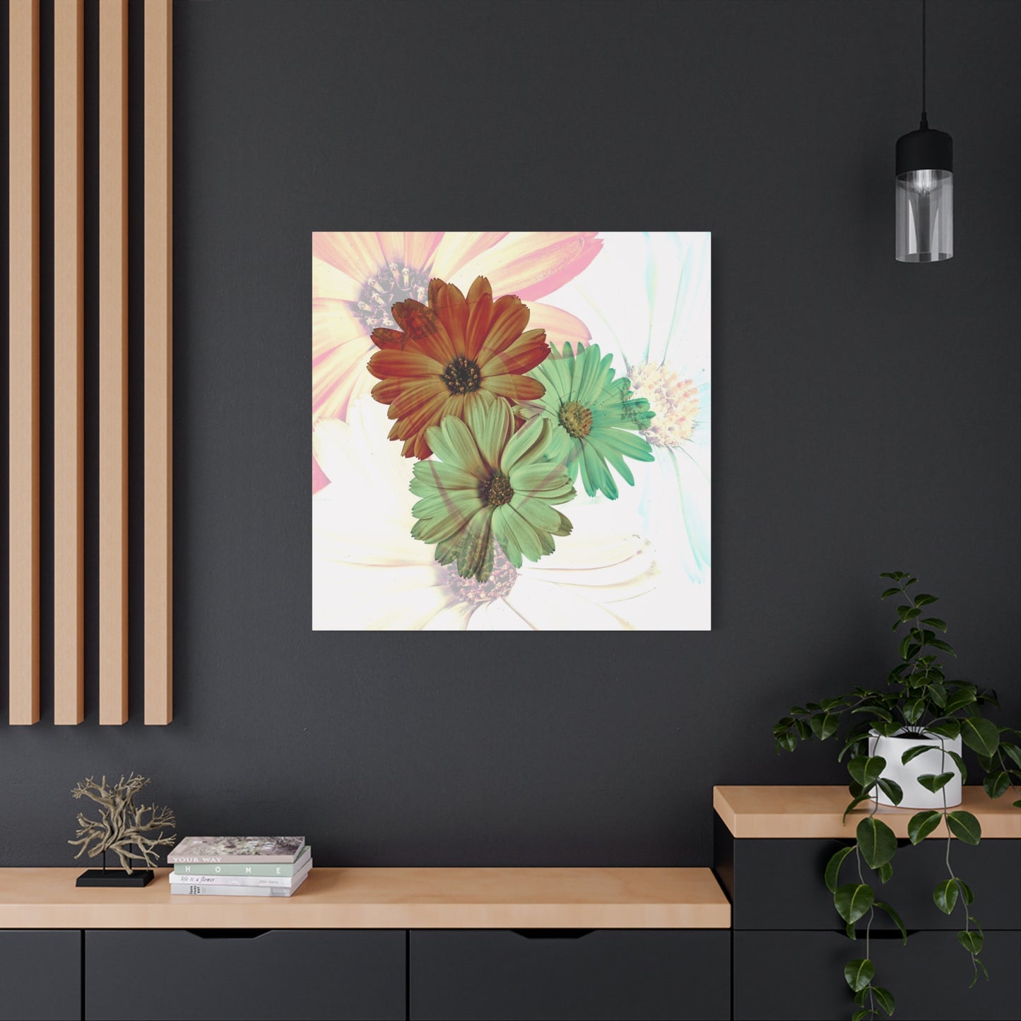 Collection Signature "FLORAL Numéro 14" sur Toile Fine Art sur Toile / Epaisseur 3,2cm - 1'25 po
