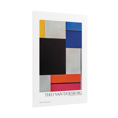 Composition XXI (1923) by Theo van Doesburg  / Affiche imprimée - Série ART's Collection