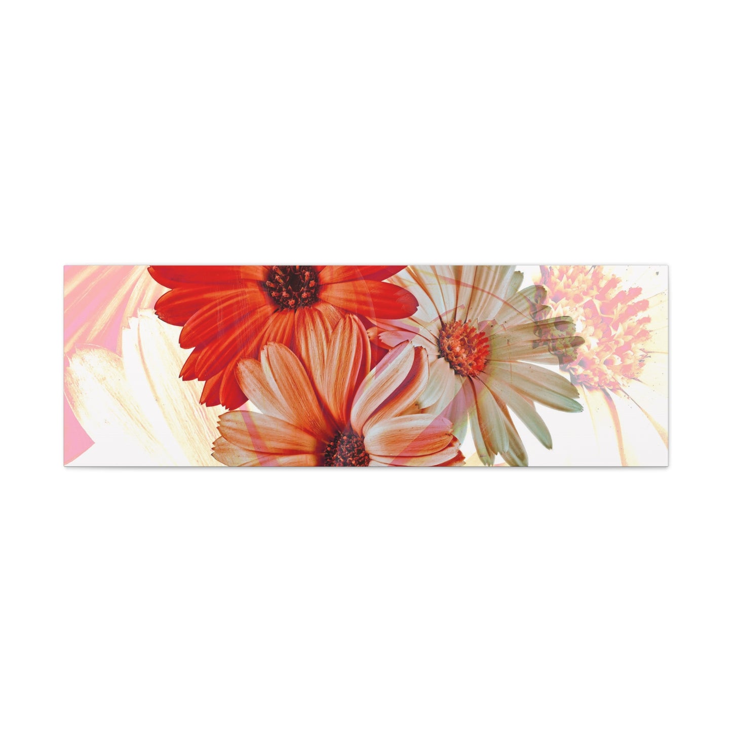 Collection Signature "FLORAL Numéro 18" sur Toile Fine Art sur Toile / Epaisseur 3,2cm - 1'25 po