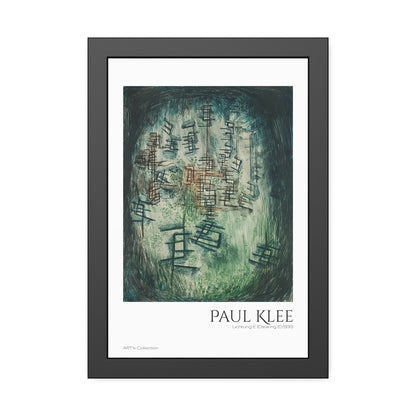 Lichtung E (Clearing E) (1930)  by Paul Klee / Affiche Encadrée série ART's Collection