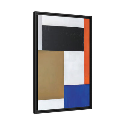 Composition (1923-1924) by Theo van Doesburg  / Toile encadrée sur caisse américaine