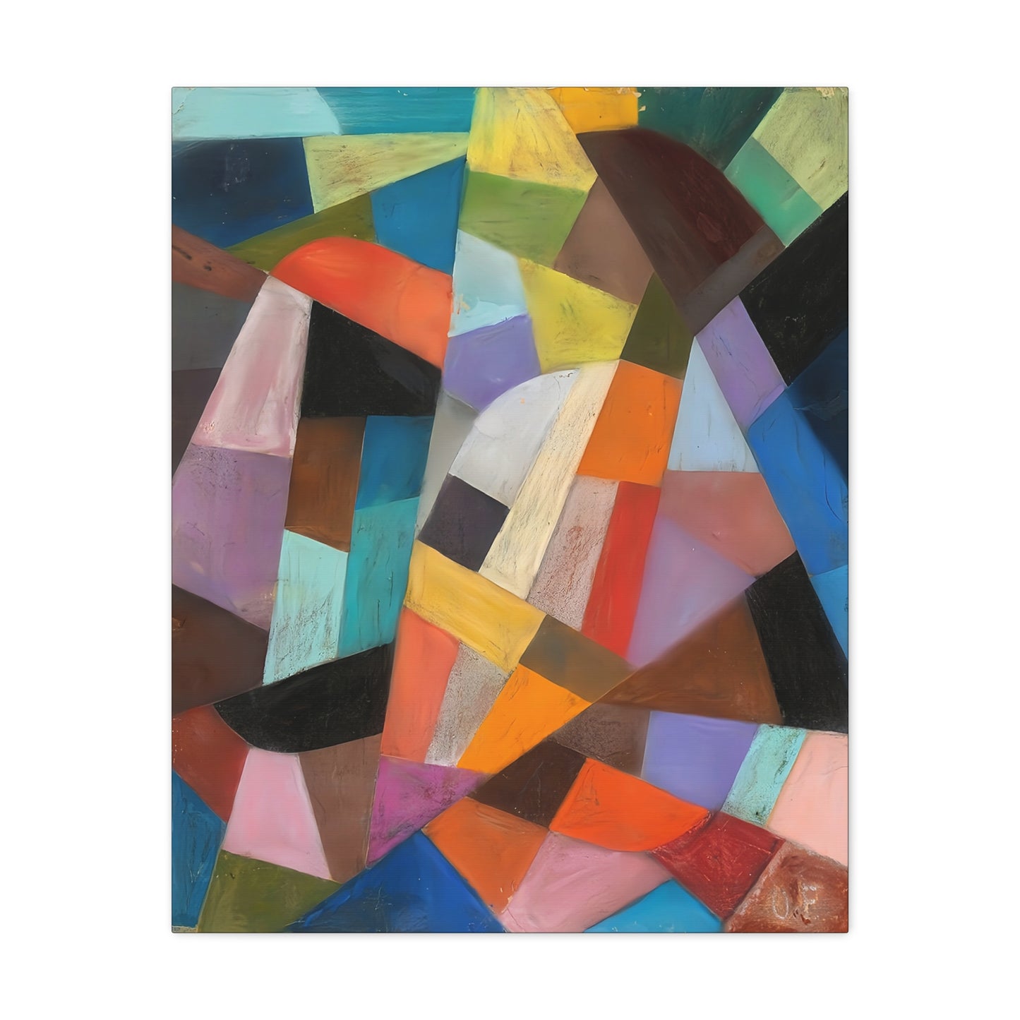 Untitled (1938) by Otto Freundlich  / Reproduction Fine Art sur Toile / Epaisseur 3,2cm - 1'25 po