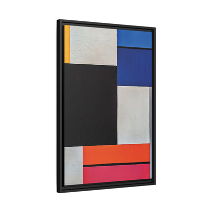 Composition XXI (1923) by Theo van Doesburg  / Toile encadrée sur caisse américaine