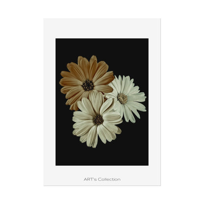 Collection Signature "FLORAL Numéro 3" sur Affiche imprimée - Série ART's Collection