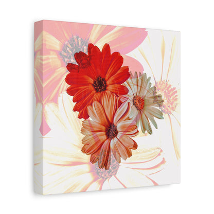 Collection Signature "FLORAL Numéro 18" sur Toile Fine Art sur Toile / Epaisseur 3,2cm - 1'25 po