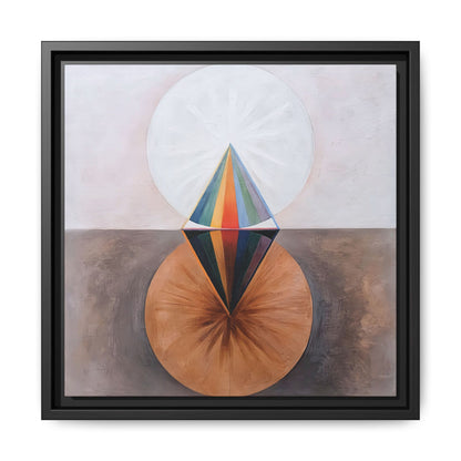 The Swan, No. 12, Group IX-SUW (1915) by Hilma af Klint   / Toile encadrée sur caisse américaine