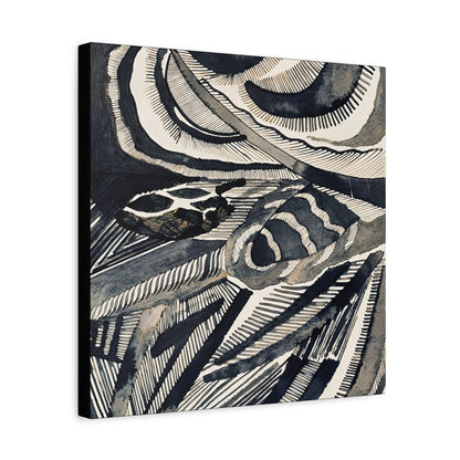 Landschaft (1918)  by Otto Freundlich  / Reproduction Fine Art sur Toile / Epaisseur 3.2 cm - 1.25 inch