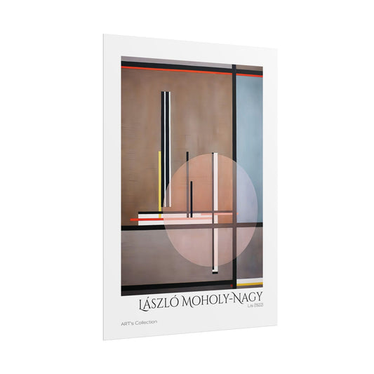 Lis (1922) by László Moholy-Nagy / Affiche imprimée - Série ART's Collection