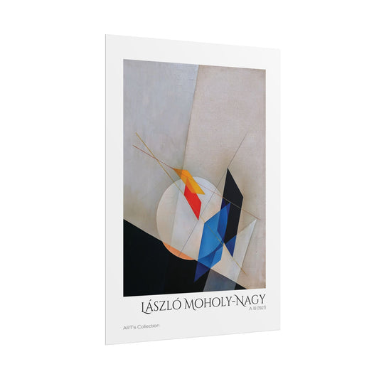 A 18 (1927) by László Moholy-Nagy / Affiche imprimée - Série ART's Collection