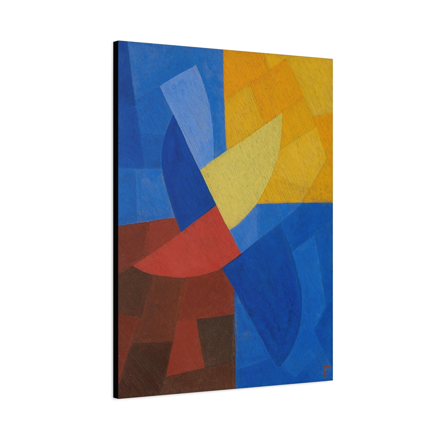 Composition (around 1932) by Otto Freundlich  / Reproduction Fine Art sur Toile /  Epaisseur 3.2 cm - 1.25 inch