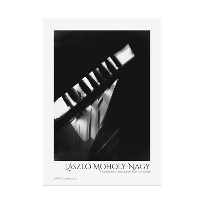 Fotogramm (between 1925 and 1928) by László Moholy-Nagy / Affiche imprimée - Série ART's Collection