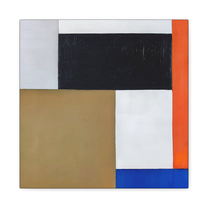 Composition (1923 - 1924) by Theo van Doesburg / Reproduction Fine Art sur Toile / Epaisseur 3,2cm - 1'25 po