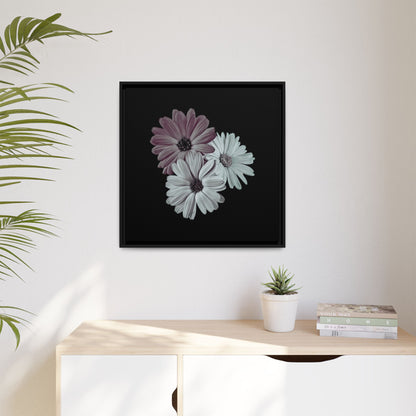 Collection Signature "FLORAL Numéro 5" sur Toile encadrée avec caisse américaine