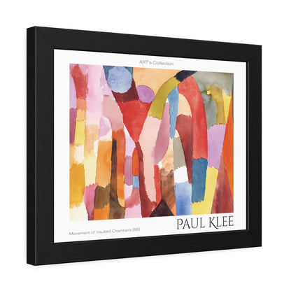 Movement of Vaulted Chambers (1915)  by Paul Klee / Affiche Encadrée série ART's Collection
