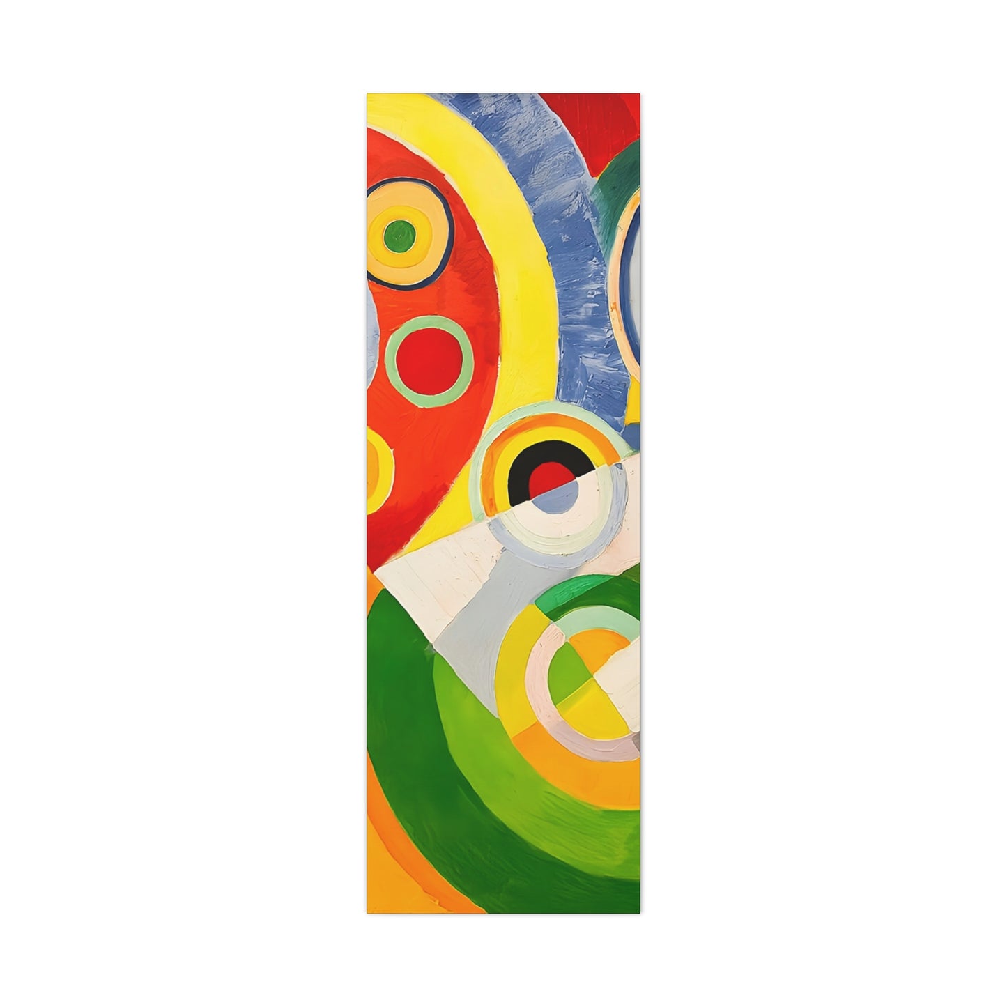 Rythme, Joie de vivre (1930) by Robert Delaunay / Reproduction Fine Art sur Toile / Large Epaisseur 3.2 cm - 1.25 inch