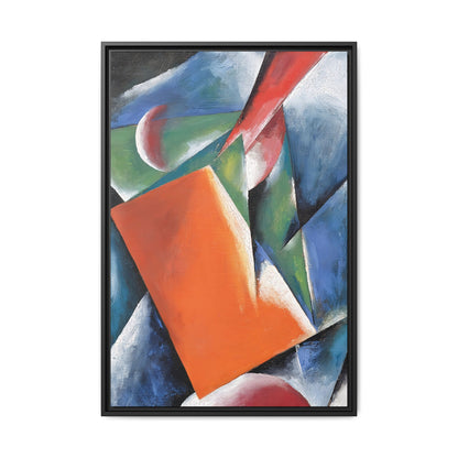 Architectonic Painting (1917) by Lyubov Popova / Toile encadrée sur caisse américaine