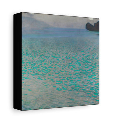Attersee (1900) by Gustav Klimt / Reproduction Fine Art sur Toile / Flanc Large Epaisseur 3.2 cm - 1.25 inch