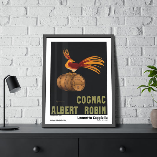Cognac Albert Robin (1906) by Leonetto Cappiello / Affiche Encadrée Vintage Ads Collection
