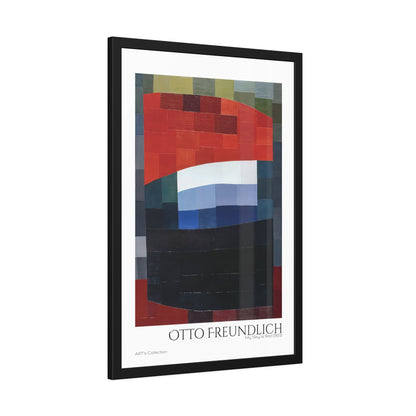 My Sky is Red (1933) by Otto Freundlich  / Affiche Encadrée série ART's Collection