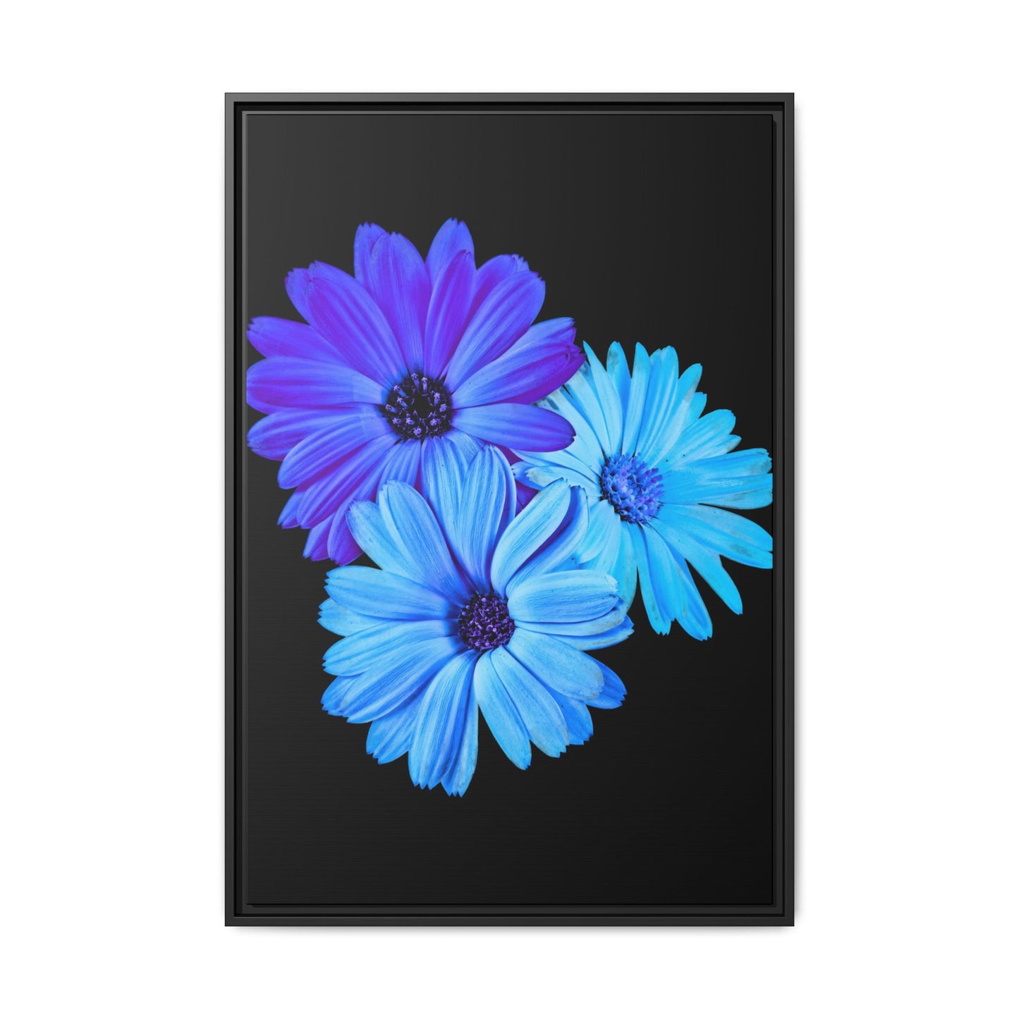 Collection Signature "FLORAL Numéro 2" sur Toile encadrée avec caisse américaine