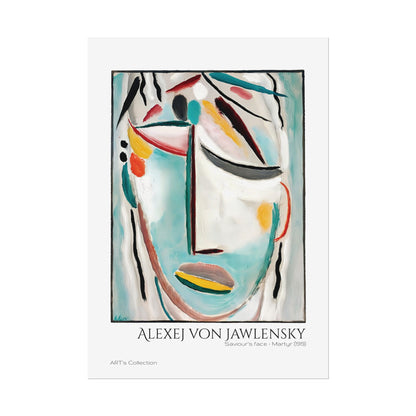 Saviour's face - Martyr (1919) by Alexej von Jawlensky  / Affiche imprimée - Série ART's Collection