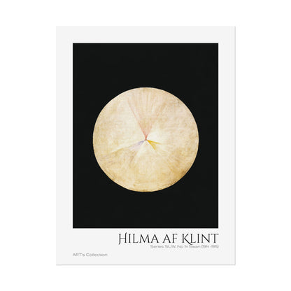 Series SUW, No 14 Swan (1914 -1915) by Hilma af Klint  / Affiche imprimée - Série ART's Collection