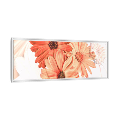 Collection Signature "FLORAL Numéro 17" sur Toile encadrée avec caisse américaine
