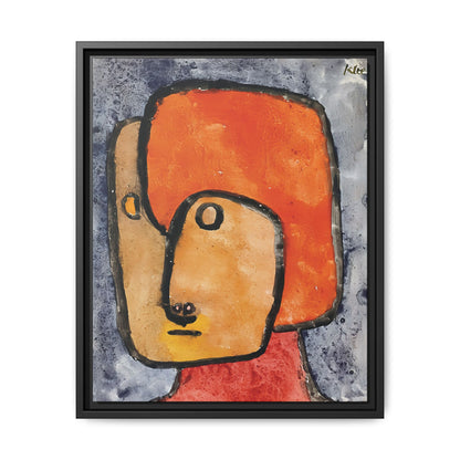Praetendent -Pretender (1939) by Paul Klee / Toile encadrée sur caisse américaine