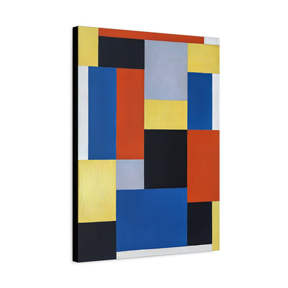Composition XX (1920) by Theo van Doesburg  / Reproduction Fine Art sur Toile / Epaisseur 3.2 cm - 1.25 inch
