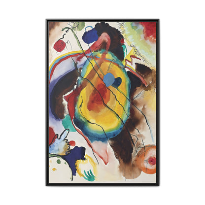 Entwurf zu einem Wandbild für Edwin R. Campbell by Wassily Kandinsky (1914) by Wassily Kandinsky / Toile encadrée sur caisse américaine