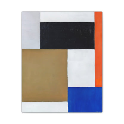 Composition (1923 - 1924) by Theo van Doesburg / Reproduction Fine Art sur Toile / Epaisseur 3,2cm - 1'25 po