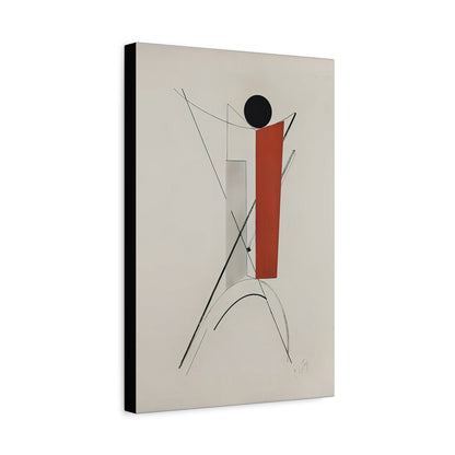 Kestnermappe Proun, Rob. Levnis and Chapman GmbH Hannover #2 (1923) by El Lissitzky / Reproduction Fine Art sur Toile / 3.2 cm - 1.25 inch
