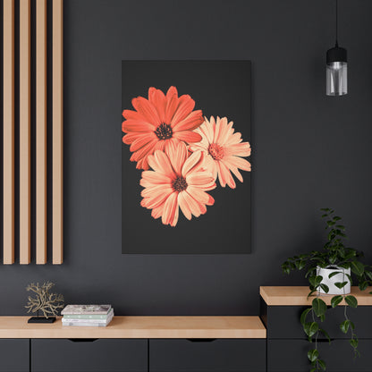 Collection Signature "FLORAL Numéro 6" sur Toile Fine Art sur Toile / Epaisseur 3,2cm - 1'25 po